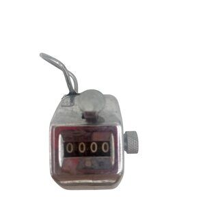 Tally Counter Handheld, Mechanical Clicker with Finger Ring for Boxing, Track, G